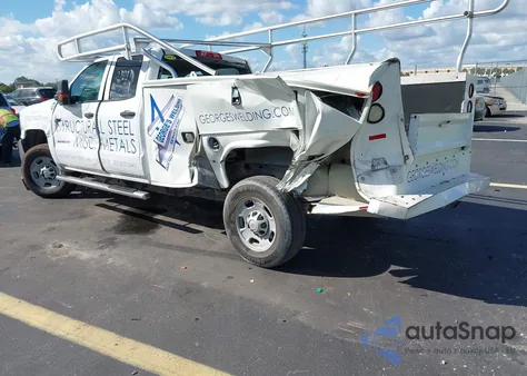 2015 Chevrolet Silverado 2500Hd Wt из США, поврежденный, VIN 1GB2CUEGXFZ511799